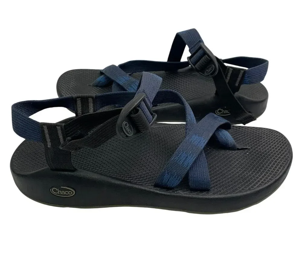 Chaco Z Classic Volv 2 Mens Sz 13 Gray Red Geometric Pattern Sandals Water Hike